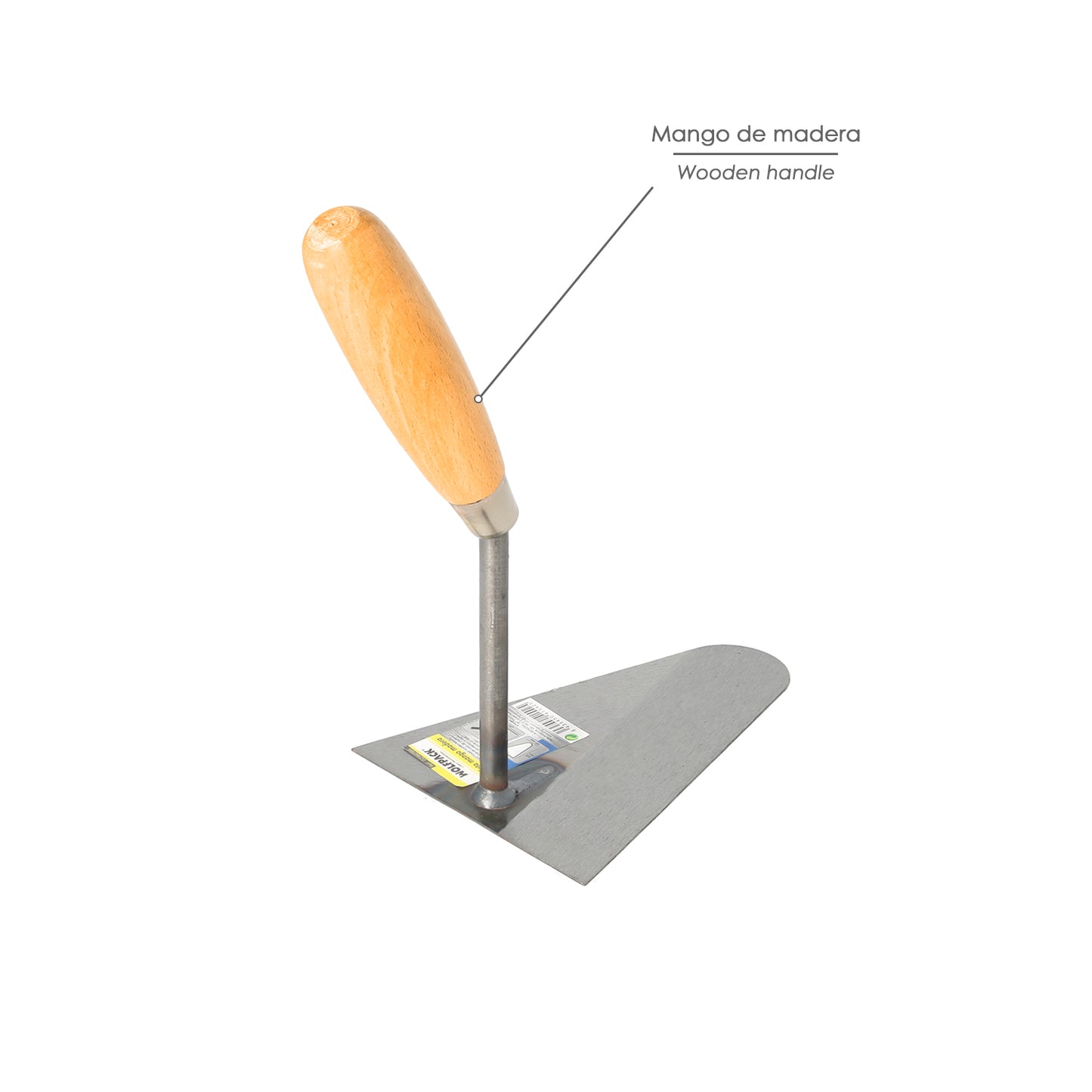 Paleta Wolfpack Plus Mango madera 344   165x120 mm.