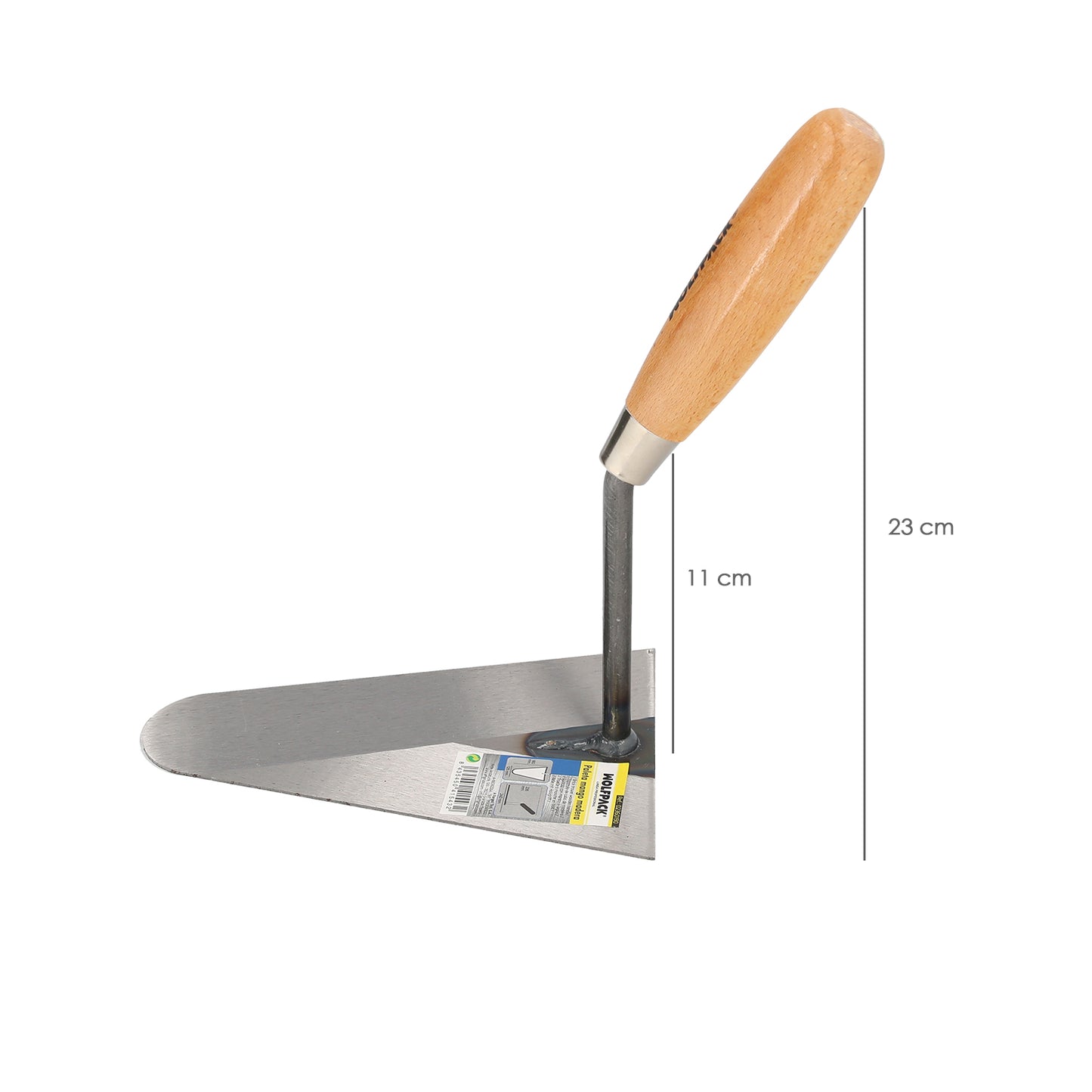 Paleta Wolfpack Plus Mango Madera 344   180x125 mm.