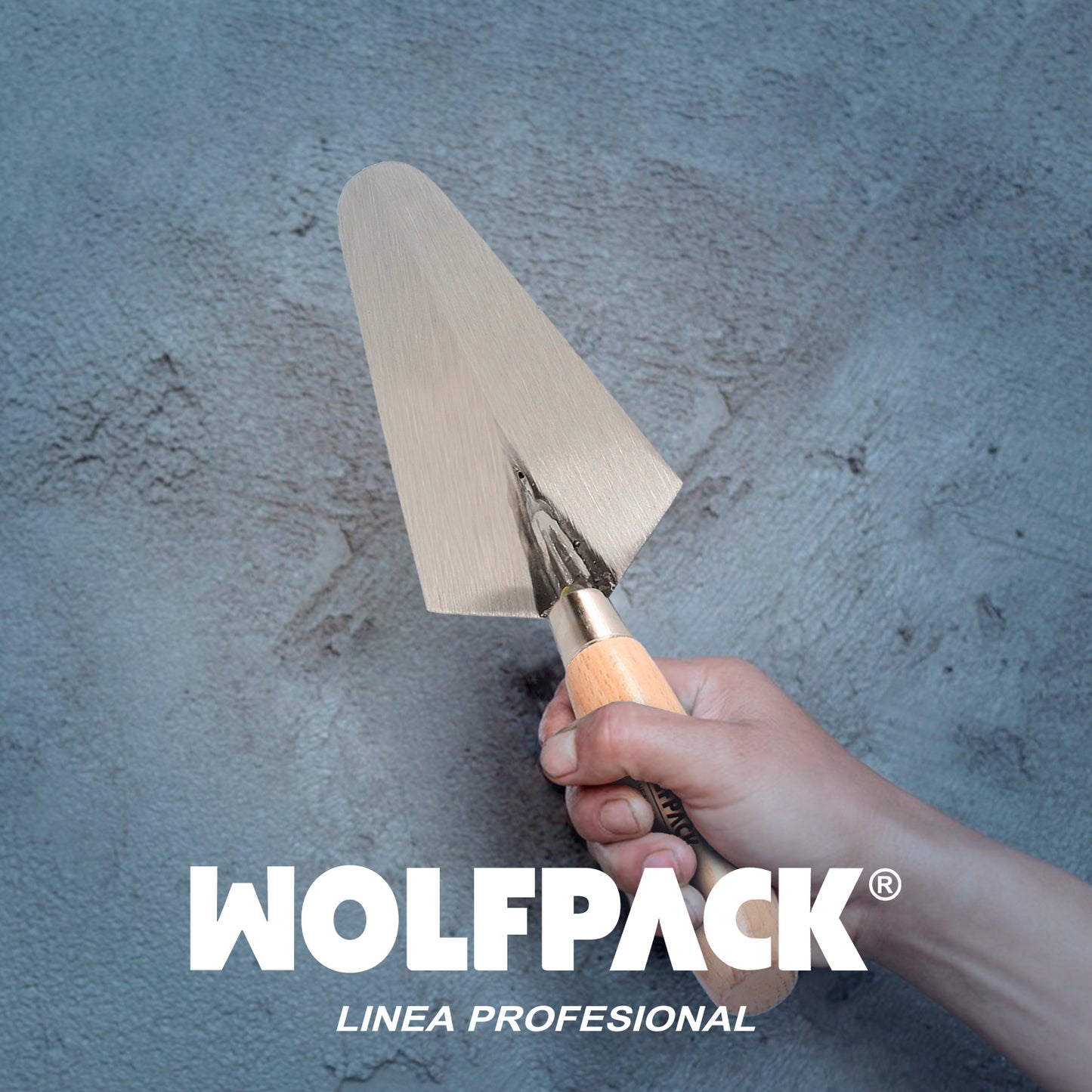 Paleta Wolfpack Plus Mango Madera 348    140 mm.
