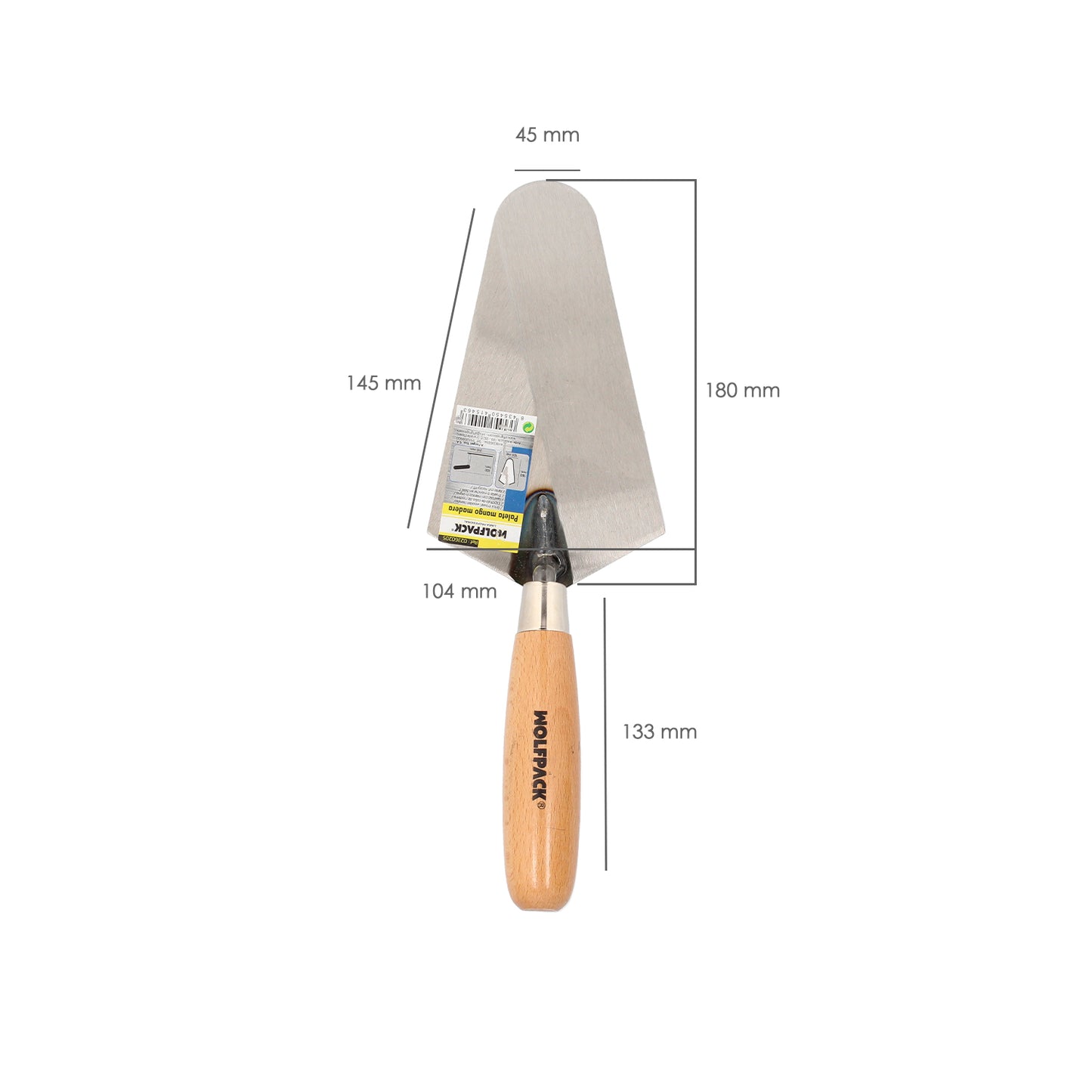 Talocha Cabo Madeira Wolfpack Plus 348 180 mm.