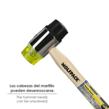 Martelo de Chapa de Borracha Ø 40 mm. Martelo de borracha, martelo de borracha, martelo dentado