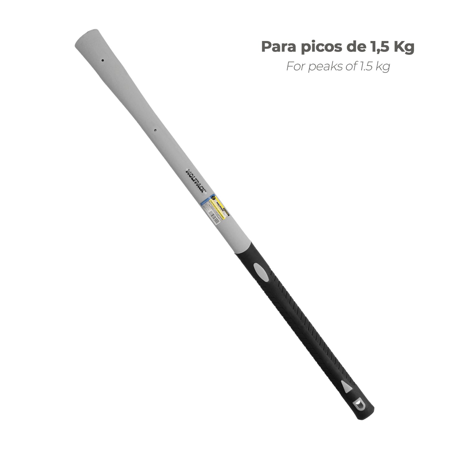 Mango Fibra Vidrio Wolfpack Picachon 1,5 Kg 53x40 mm. Oval Conico