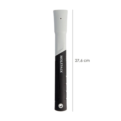 Cabo de fibra de vidro bimatéria para potes Wolfpack 276 mm. Absorve vibrações.