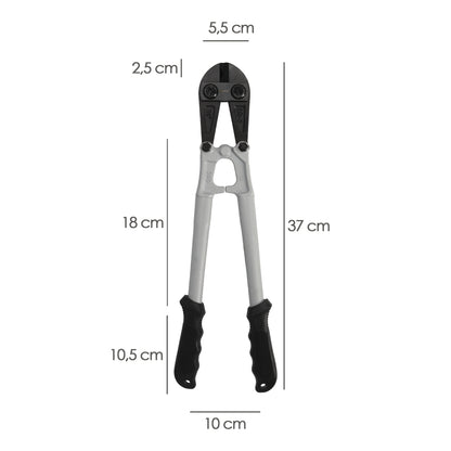 Cortarremaches 350 mm / 14" Hojas de Cromo Vanadio