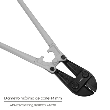 Cortarremaches 350 mm / 14" Hojas de Cromo Vanadio