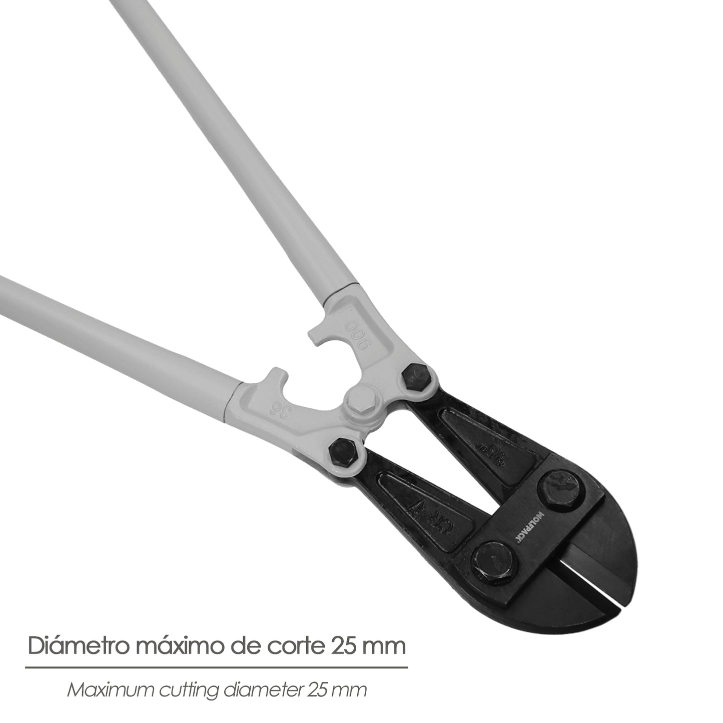 Cortarremaches 750 mm / 30" Hojas de Cromo Vanadio