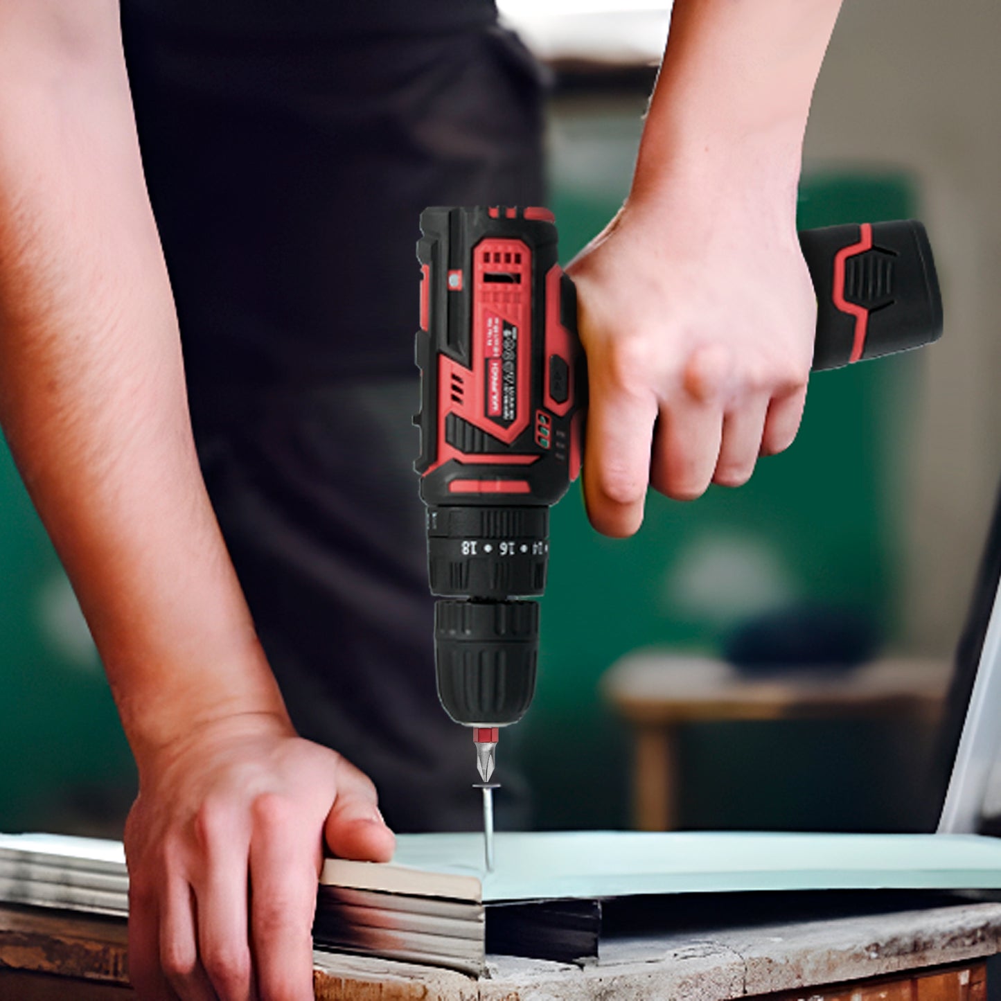 Chave de fenda Phillips nº 3 (2 peças). Aço Cromo Vanádio S2. Brocas Hexagonais, Removedores de Pontas,