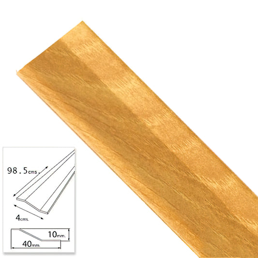 Remate Adesivo Para Cerâmica Metal Carvalho 98,5 cm.