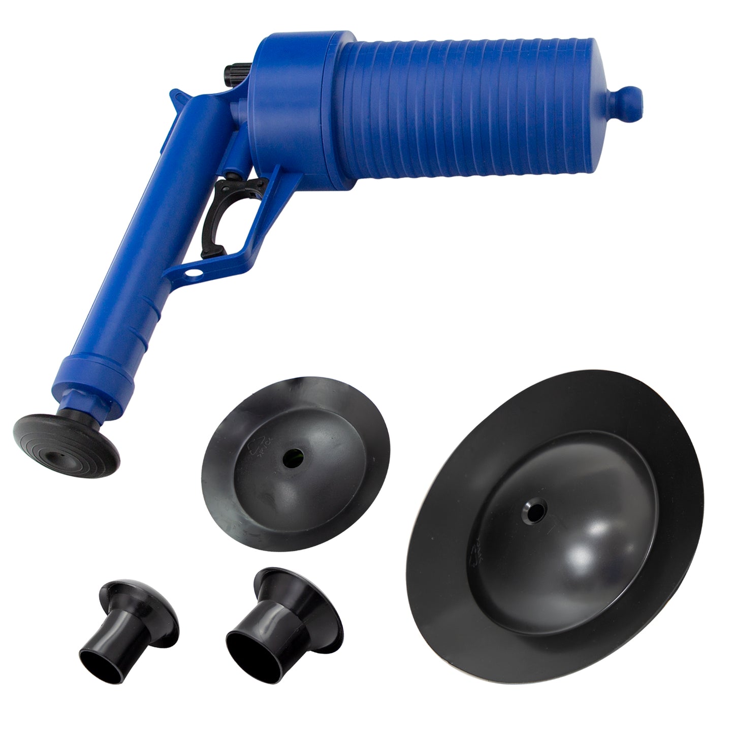 Pistola de êmbolo profissional com ar comprimido