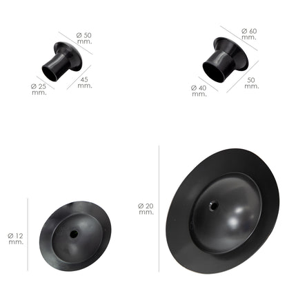 Pistola de êmbolo profissional com ar comprimido
