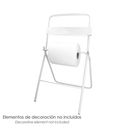 Soporte Suelo Rollo Papel Industrial