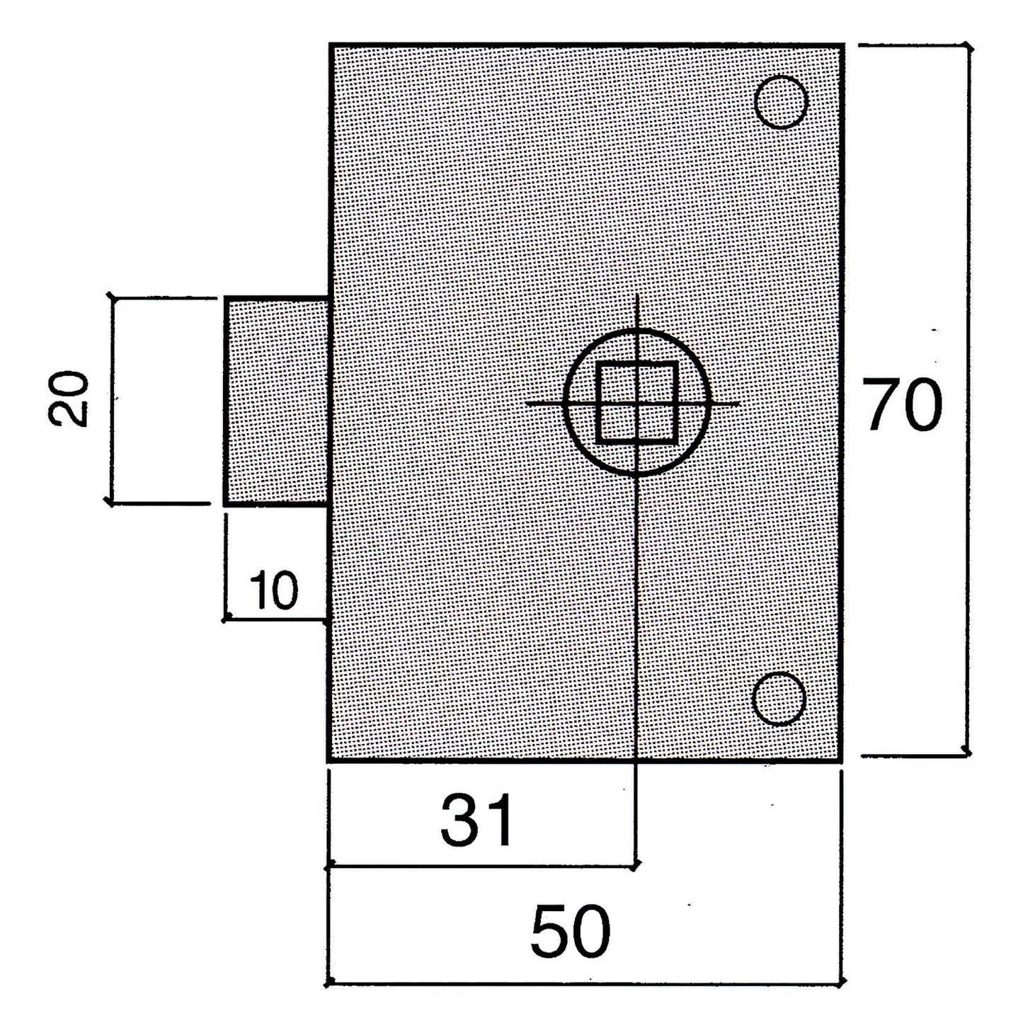 Picaporte Ucem  234-hz/50