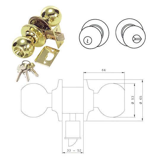 Botão tesa 3900-lp/60/70
