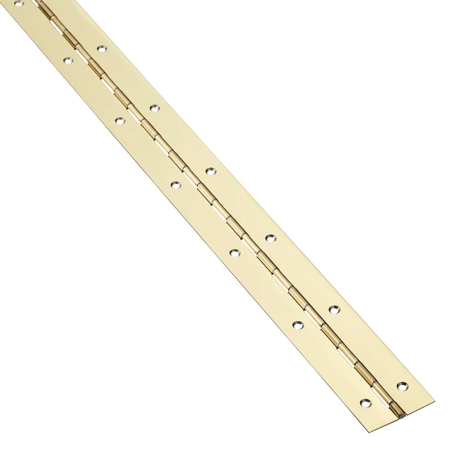 Bisagra Piano Hierro Latonado 32 mm.  Rollo 50 Metros