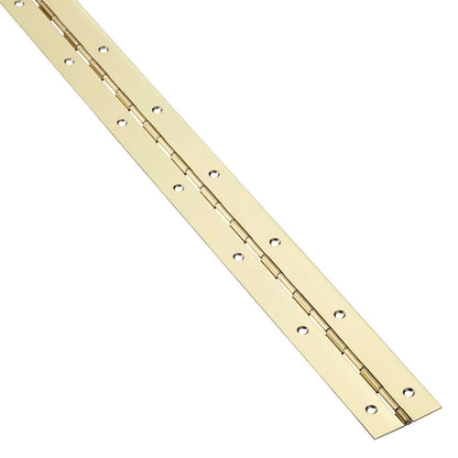 Bisagra Piano Hierro Latonado 32 mm.  Rollo 50 Metros