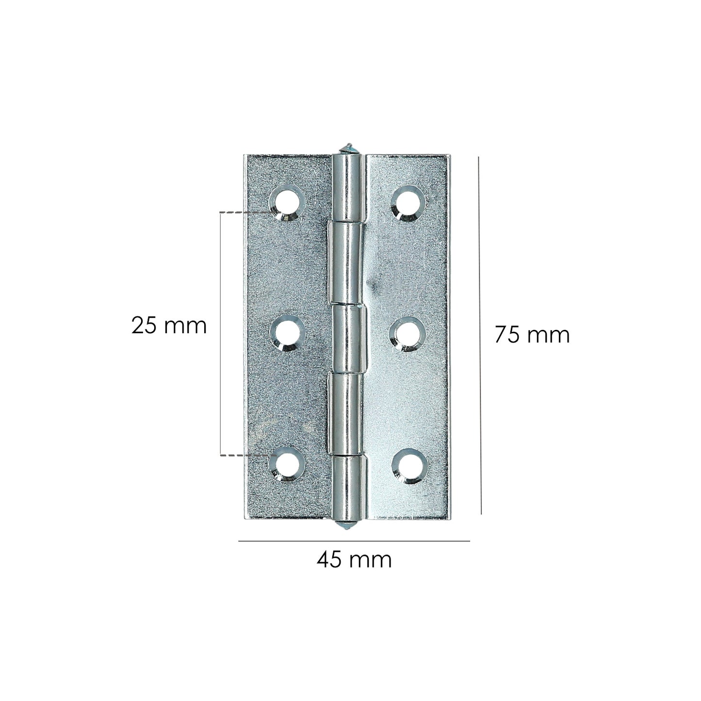 Dobradiça 5005 Zincada 3"