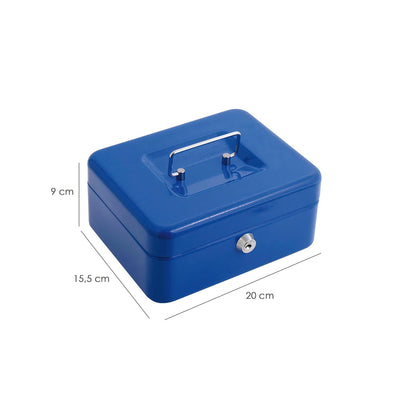 Caja Caudales Wolfpack  Pintada Nº 2   200x155 mm. Con Bandeja Interior