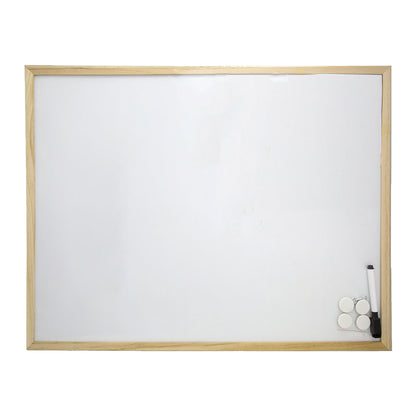 Quadro Magnético Branco 45x60 cm. Com marcador e 4 ímãs