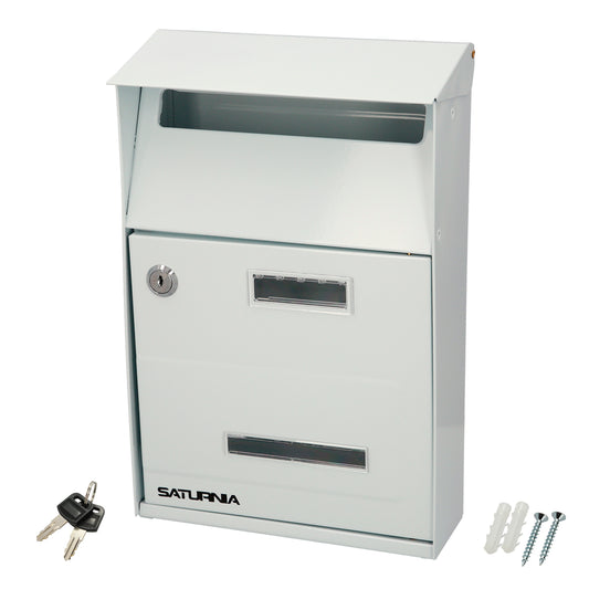 Caixa de Correio Exterior Branco Country 215 x 320 x 105 mm.