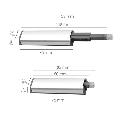 Feche o ímã para a pressão magnética da porta do guarda-roupa. Pacote de 2 peças de fechadura de porta, fechadura de gaveta, fechadura de móveis, fechadura de amortecedor