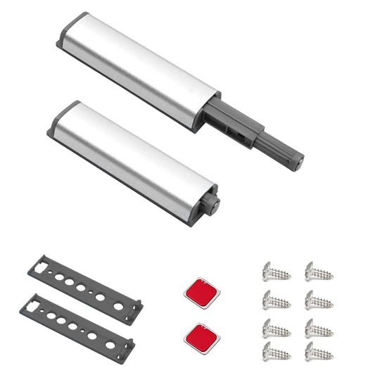 Feche o ímã para a pressão magnética da porta do guarda-roupa. Pacote de 2 peças de fechadura de porta, fechadura de gaveta, fechadura de móveis, fechadura de amortecedor
