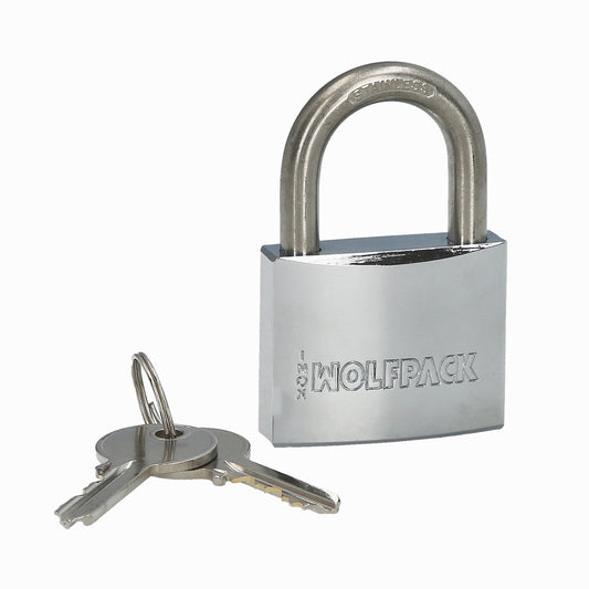 Cadeado Inox Arco Normal 50mm.
