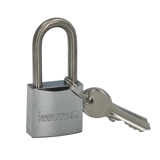 Cadeado inoxidável de arco longo de 30 mm.