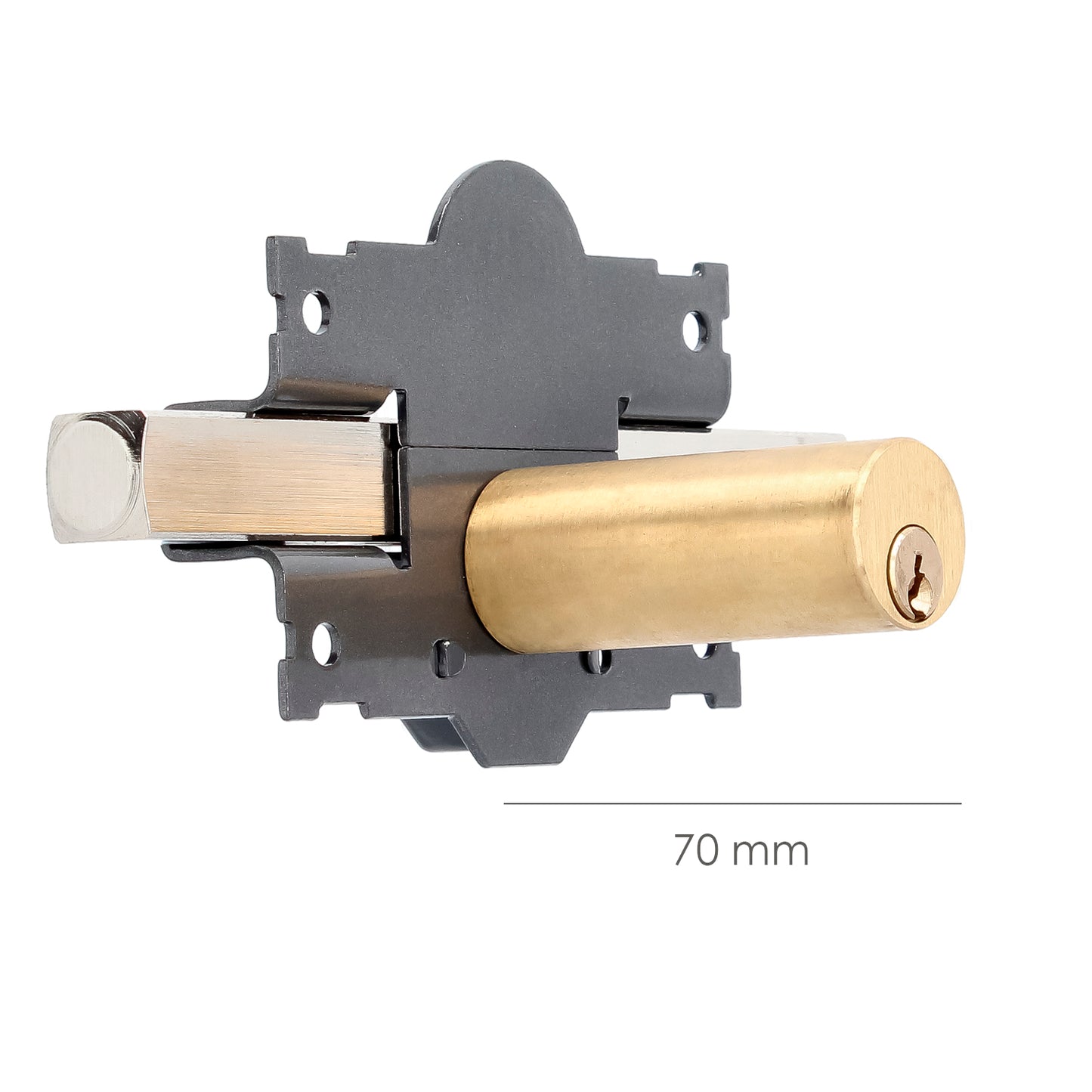 Parafuso chave b-3 e botão de pressão Pino de 161 mm Cilindro redondo de 70 mm