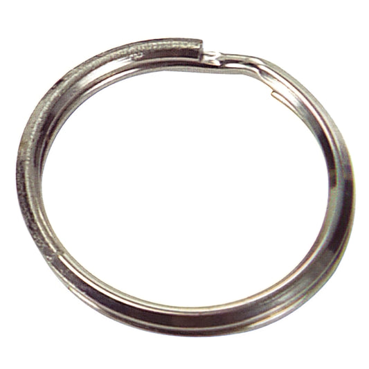 Anel Chaveiro Niquelado 1,6x21x17 mm. (saco 500 unidades)