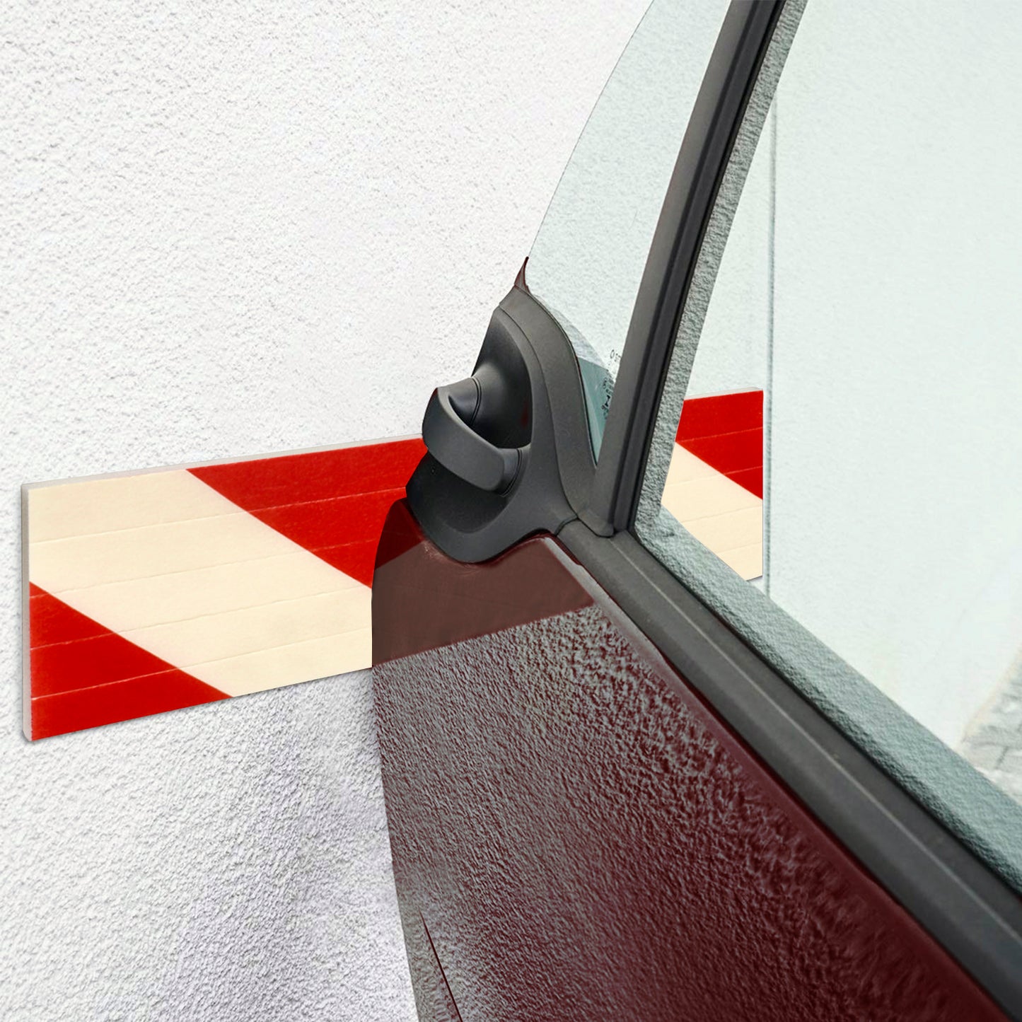 Protetor de Garagem Adesivo Flexível Anti-Arranhões 30x20 cm.
