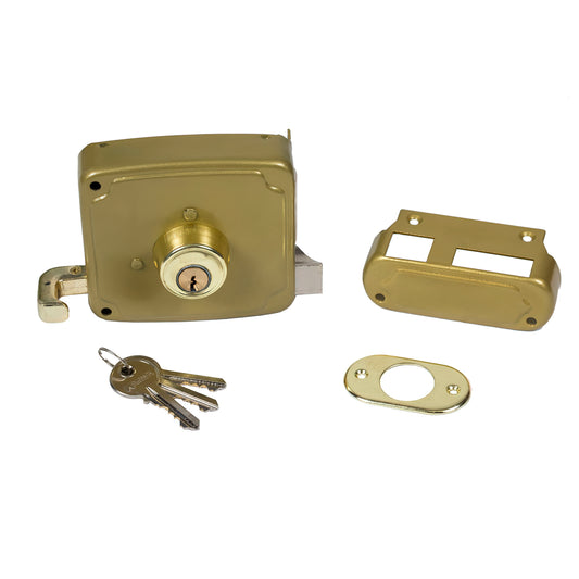 Fechadura S7 / 4125 100HB Cilindro Direito 50 mm. Sobrepor