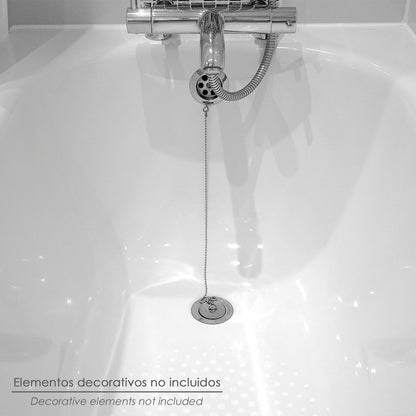 Cadenilla Bañera 45 cm. (Sin Tapón)