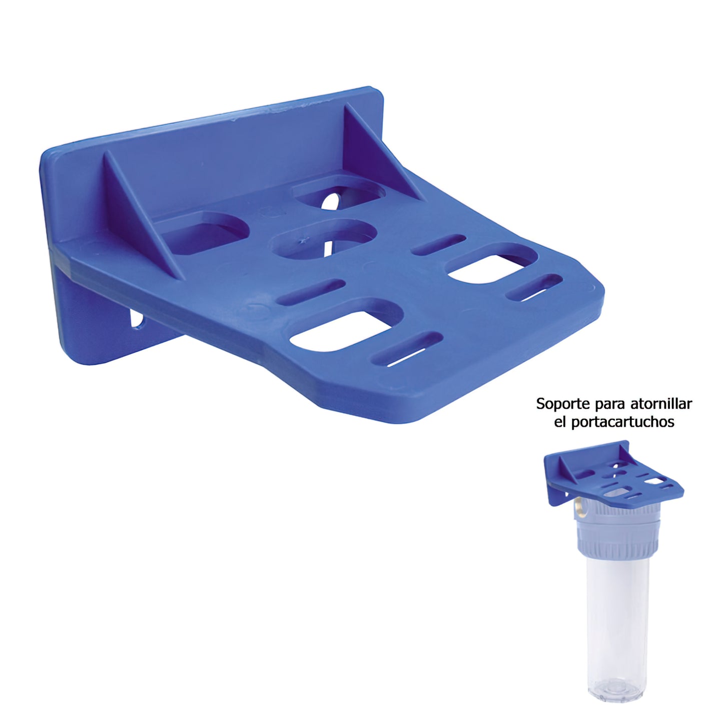 Soporte Portacartuchos Filtro Agua 10"  USO DOMESTICO