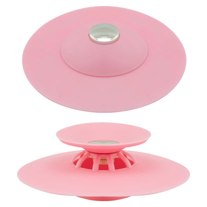 Bacia de Banheira de Silicone Tampão Pia Universal Com Cesto Ø 10 cm.