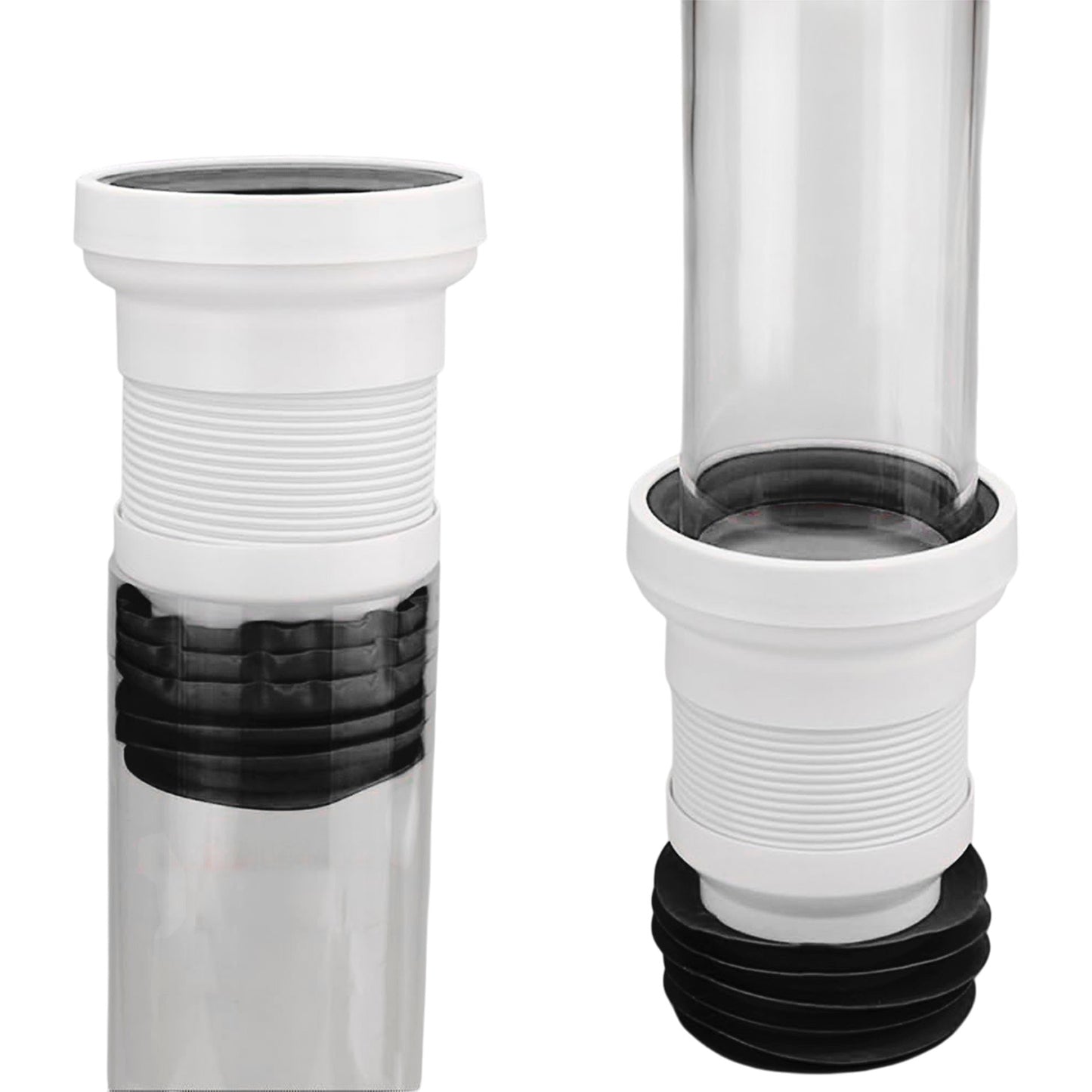 Manguito Inodoro Extensible T-118M Mini 350 mm.