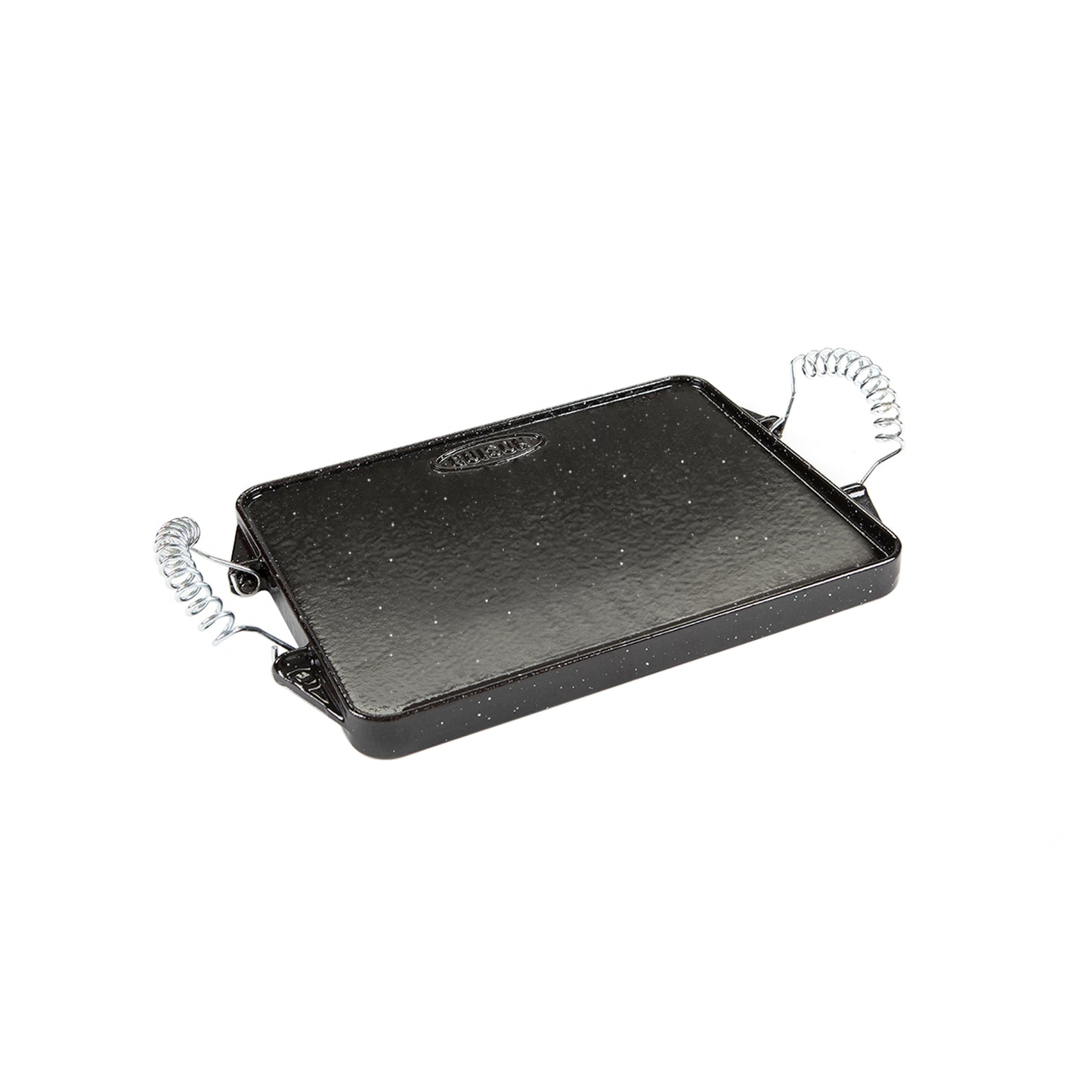 Plancha Hierro Fundido Esmaltada Rectangular 21 x 27 cm.