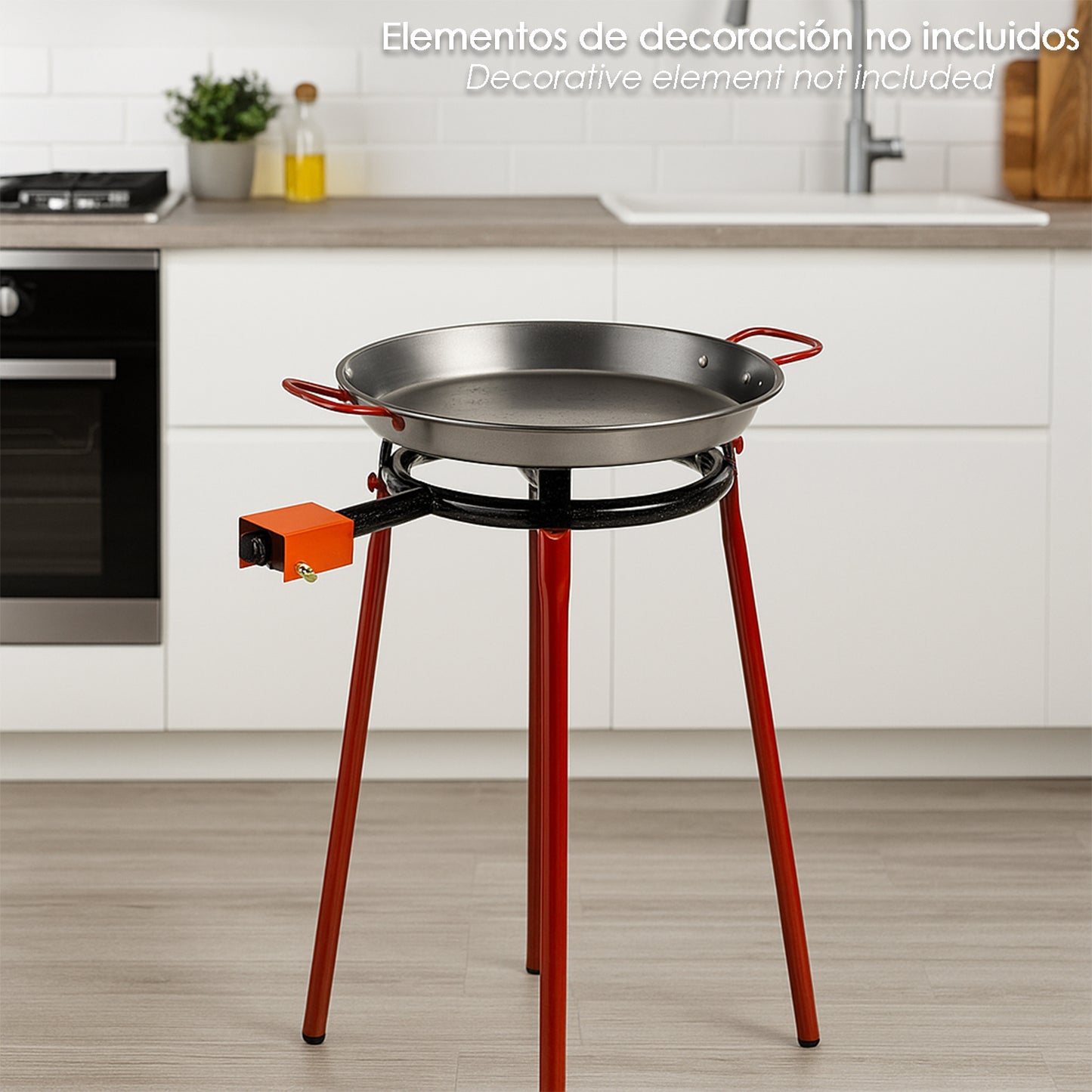 Patas Para Paelleros Gas (Juego 3 Patas)