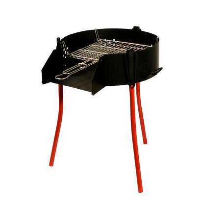 Churrasqueira Rústica Multiusos Ø 50 cm. Válido para Carvão, Lenha e Paelleros.