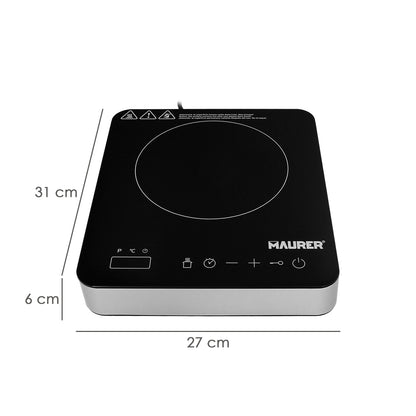 Placa Induccion Portatil 2000 Watt.