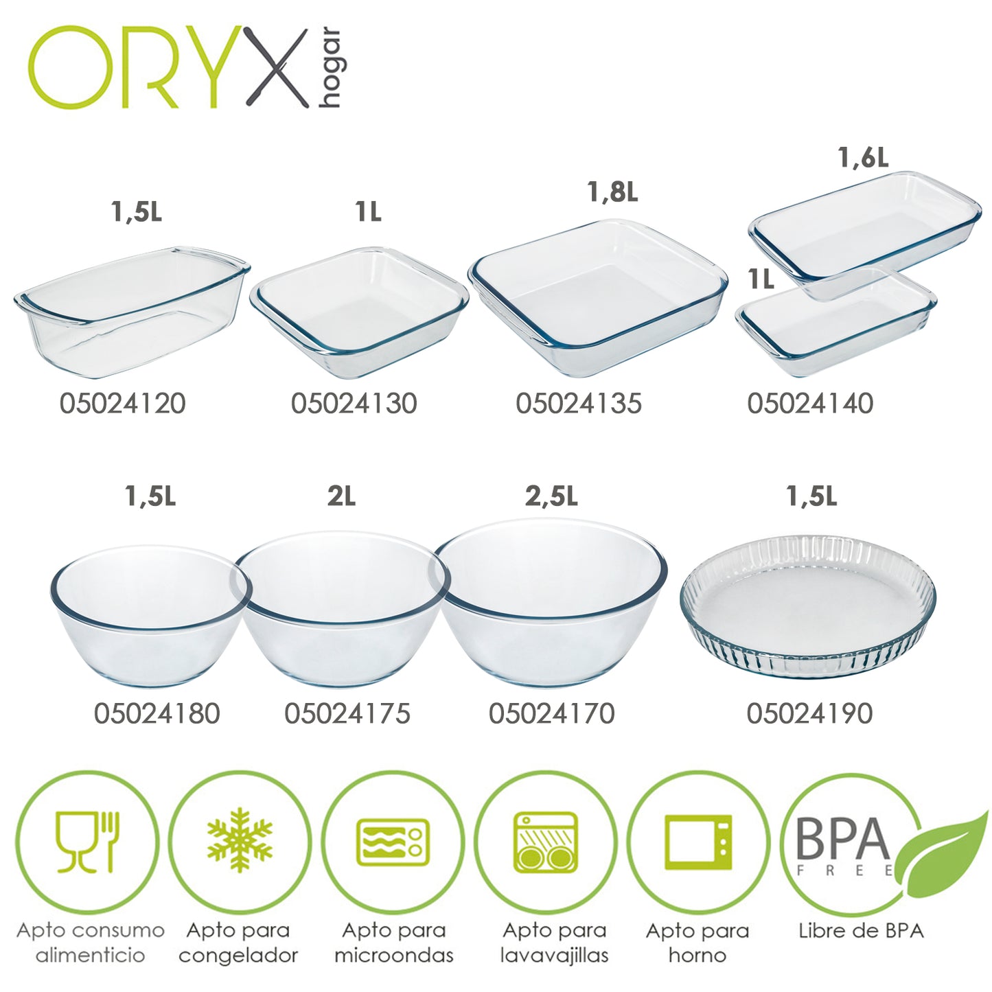 Bol De Cristal, Ideal Para Mezclas. 1.5 Litros. Libre BPA, Cristal De Borosilicato.Ensaladas, Postres, Cocina, Resposteria