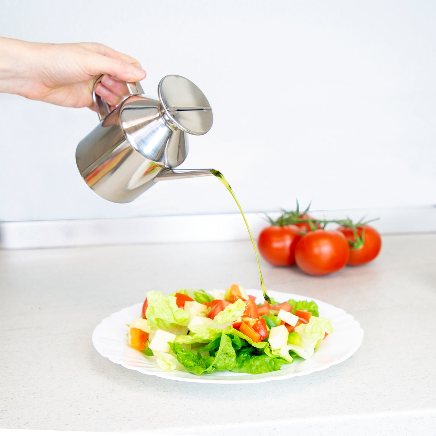 Aceitera  Acero Inoxidable Modelo "Classic" 625ml.