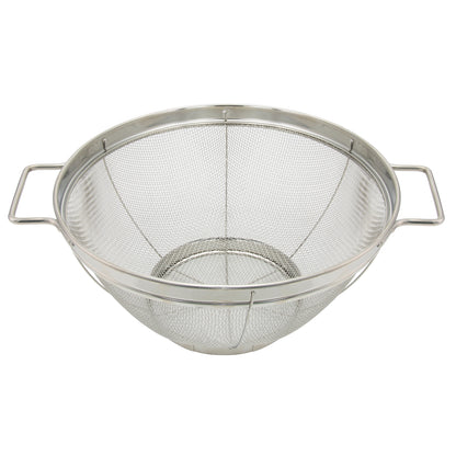 Escurridor Malla Acero Inoxidable Con Asas Ø 22 cm.