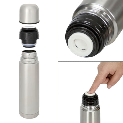 Termo líquido, capacidade de 750 ML. Sem BPA, Aço Inoxidável, Anti-gotejamento