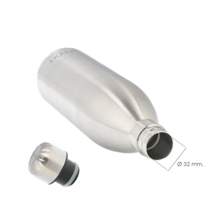 Garrafa Térmica, Capacidade 1000 ML. Sem BPA, Aço Inoxidável, Anti-gotejamento