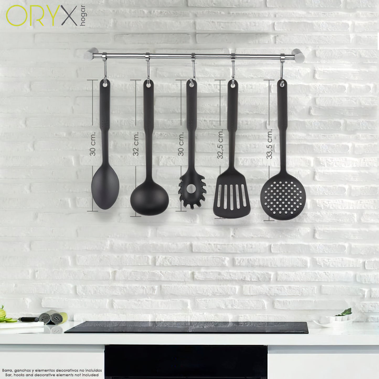 Skimmer Cozinha Nylon Basic 33,5 x 11 cm.