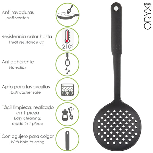 Skimmer Cozinha Nylon Basic 33,5 x 11 cm.