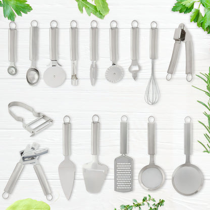 Colher de Sorvete em Aço Inox 4 x 21,5 (Alt) cm.