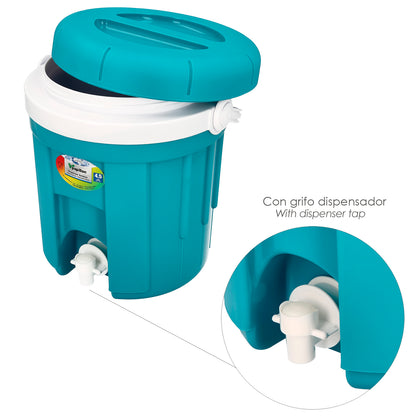 Garrafa Isotérmica Com Torneira Dispensadora Capacidade 4,5 litros.