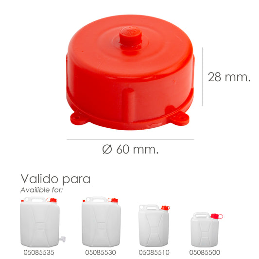 Rolha para Tambor de Alimentos 5 / 10 / 20 Litros