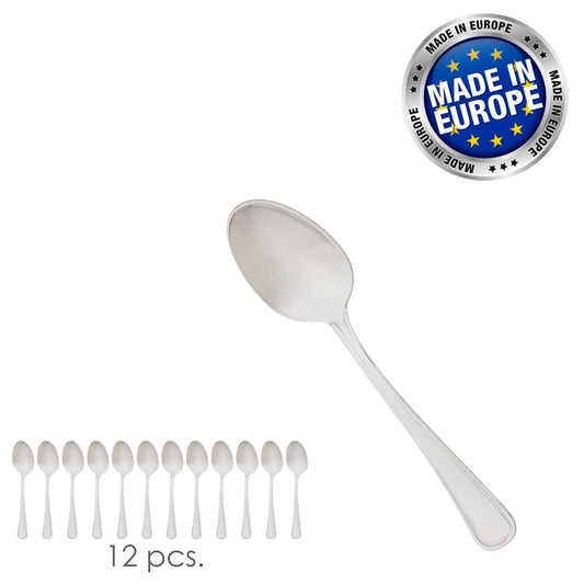 Colher de Café e Sobremesa Valência 138 mm. Caixa 12 unidades